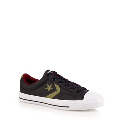 Converse Black 'Star Player' trainers